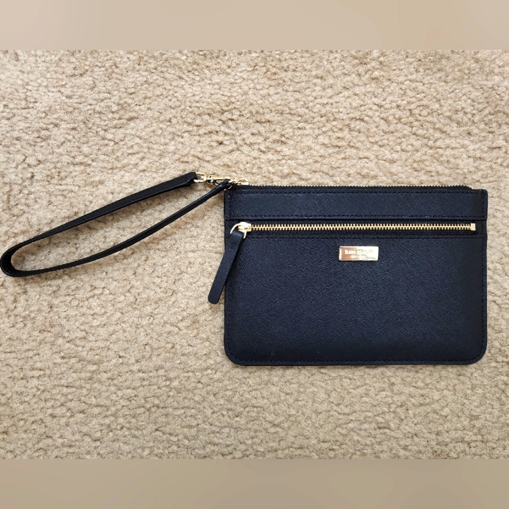 Kate Spade Black Slim Wristlet